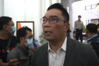 Ridwan Kamil di Gedung Sate, Bandung.