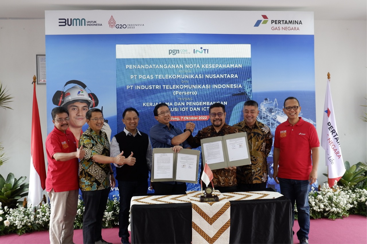 PT INTI - PT PGAS Telekomunikasi Kolaborasi Garap Solusi IOT Dan ICT ...