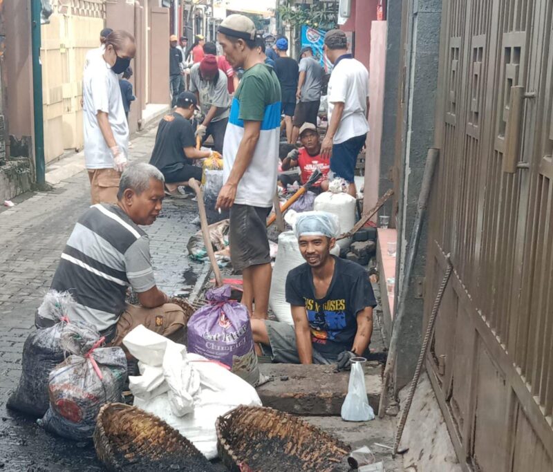 Program Padat Karya di 10 Kelurahan di Kota Bandung.