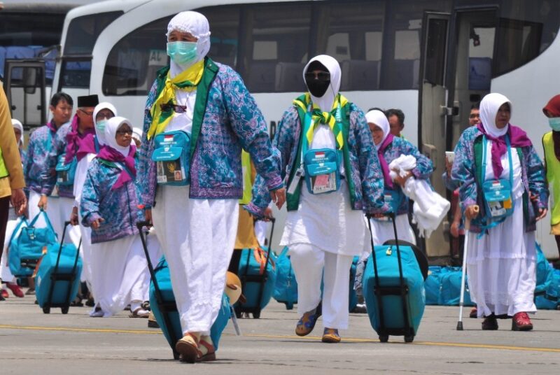 Calon Haji berangkat