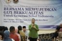Anggota Komisi IX DPR RI Lucy Kurniasari sosialisasi program MBG ini bertempat di Rumah Kebon Astuty, Kelurahan Cinangka, Kecamatan Sawangan, pada Sabtu (11/10).